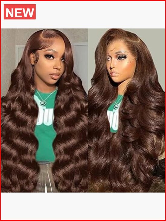 13x6 HD Lace Front Wig Human Hair 200 Density Body Wave Pre-Plucked main image 6